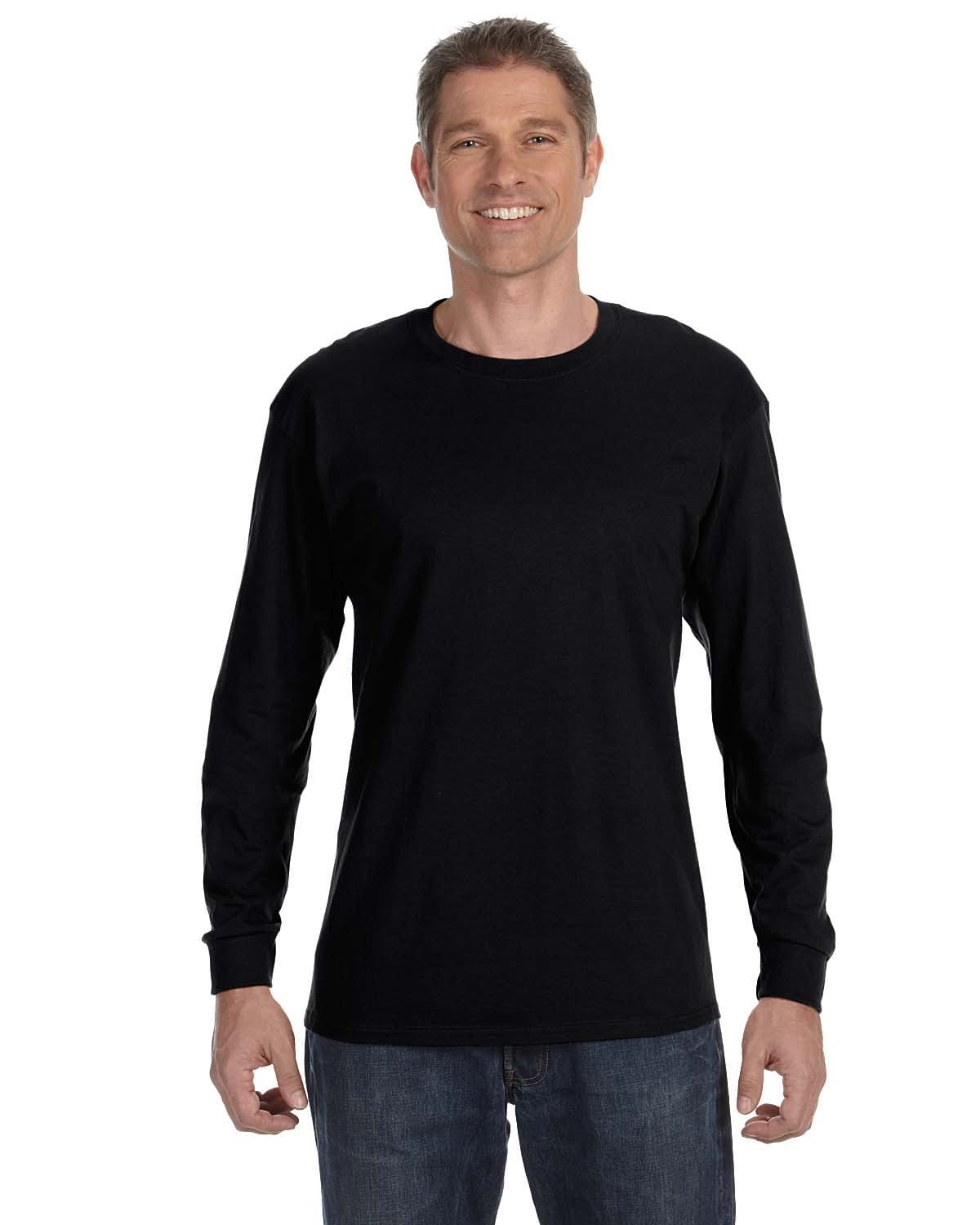 Gildan T-Shirts 3XL / Black Gildan G540 Adult Heavy Cotton Long-Sleeve T-Shirt