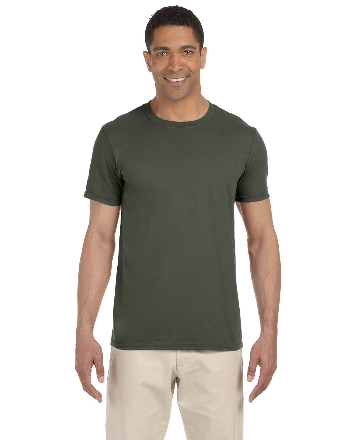 Gildan G640 Adult Softstyle Ring-Spun Cotton T-Shirt in 