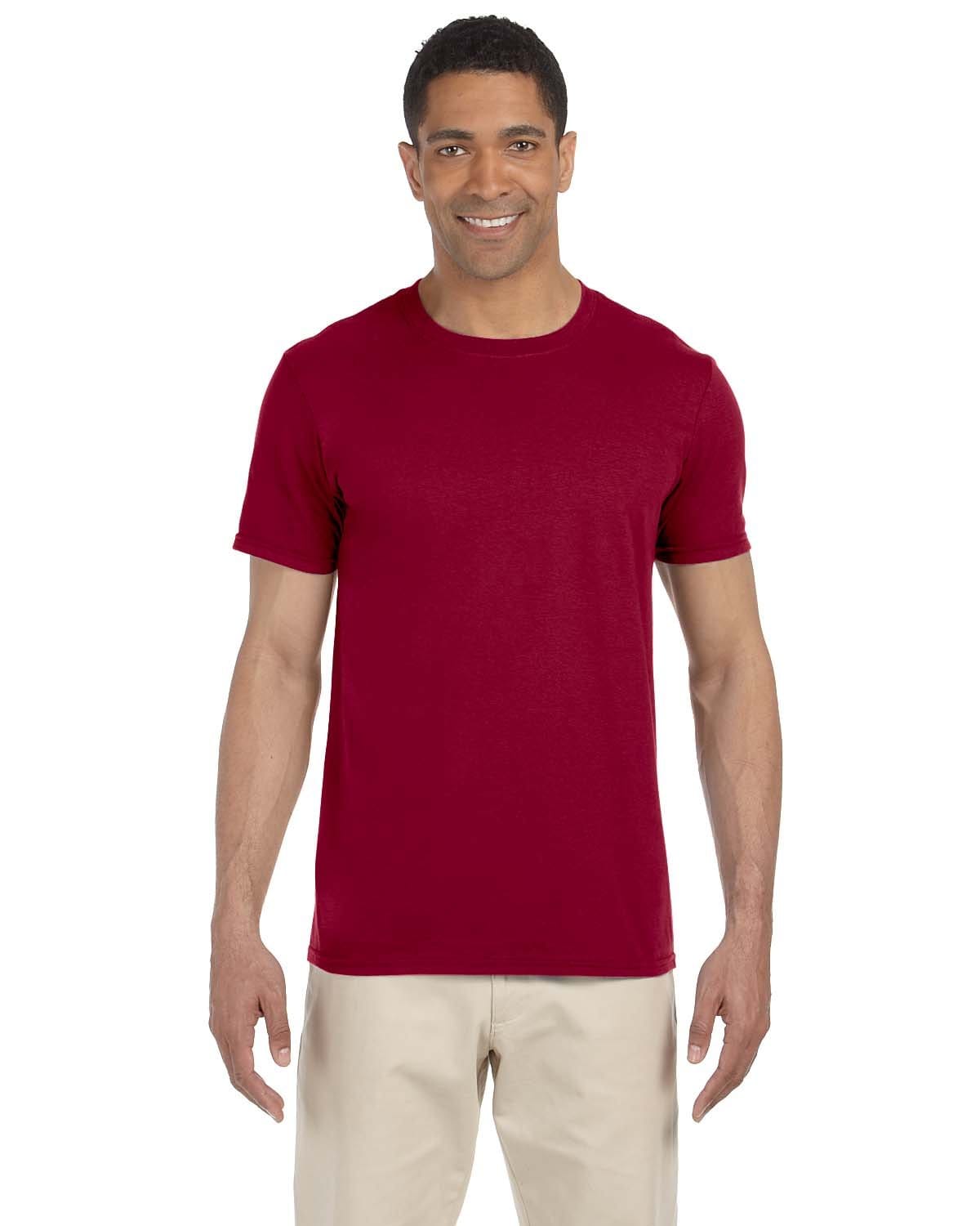 Gildan T-Shirts 4XL / Cardinal Red Gildan G640 Adult Softstyle 4.5 oz. T-Shirt