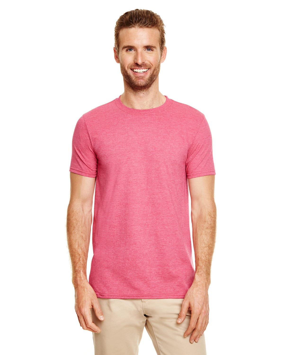 Gildan T-Shirts S / Heather Cardinal Gildan G640 Adult Softstyle 4.5 oz. T-Shirt