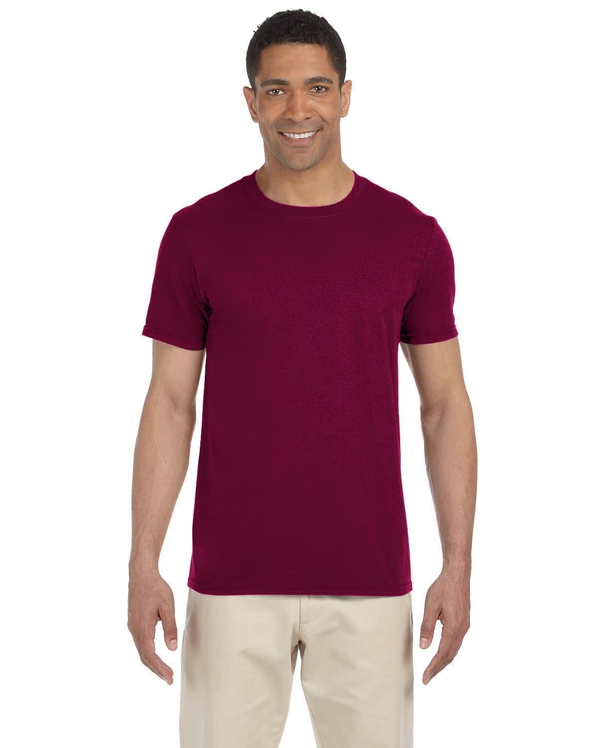 Gildan T-Shirts S / Maroon Gildan G640 Adult Softstyle 4.5 oz. T-Shirt