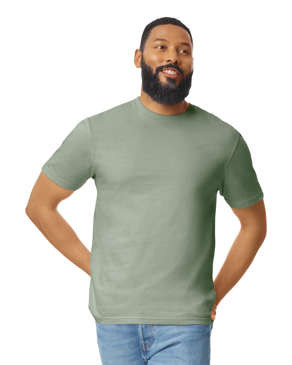 Gildan T-Shirts S / Sage Gildan G640 Adult Softstyle 4.5 oz. T-Shirt