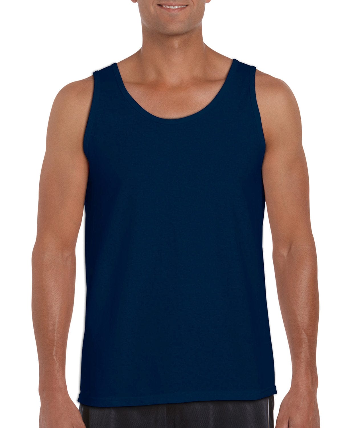 Gildan G642 Men's Softstyle(r) Tank in Navy
