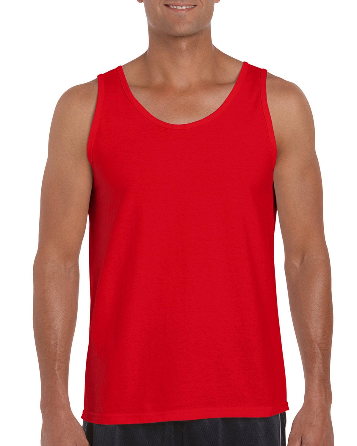Gildan G642 Men's Softstyle(r) Tank in Red
