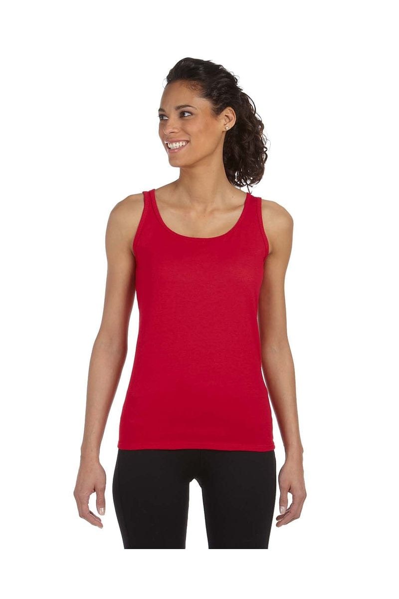 Gildan G642L Softstyle Junior Fit Tank Top in 