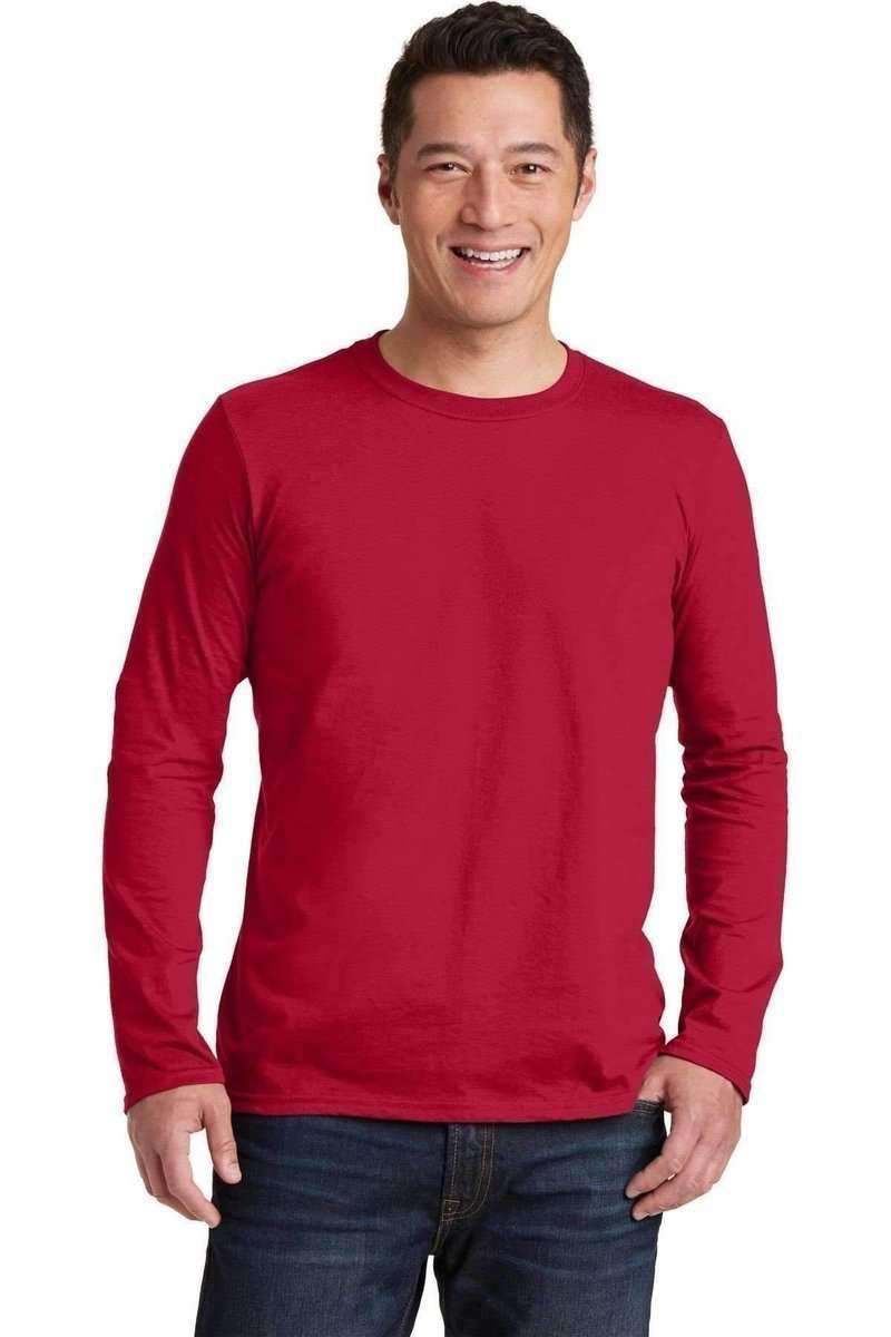 Gildan G644 Softstyle Long Sleeve T-Shirt in 