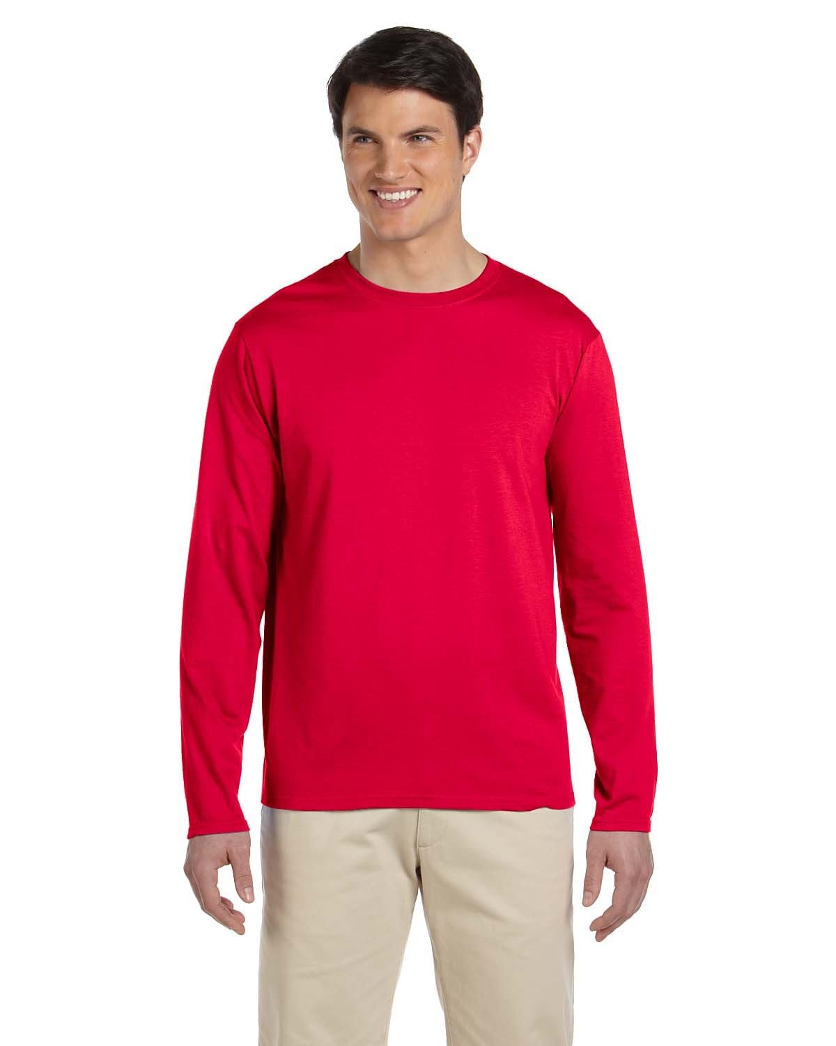 Gildan G644 Softstyle Long Sleeve T-Shirt in 