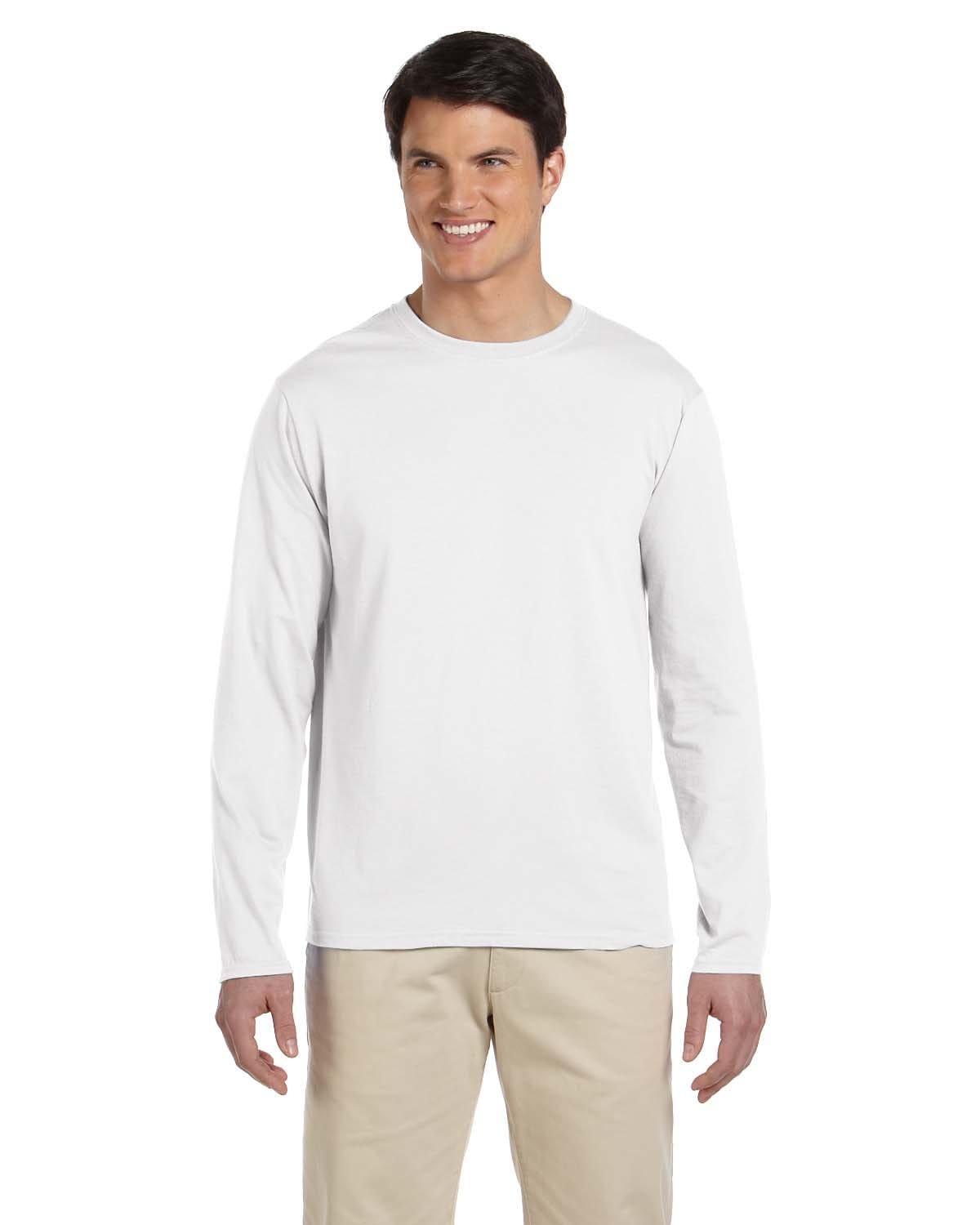 Gildan G644 Softstyle Long Sleeve T-Shirt in 
