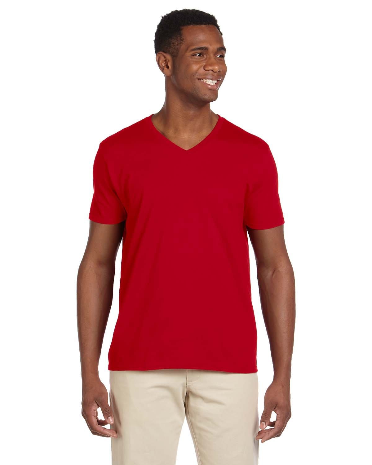 Gildan G64V Softstyle V-Neck in 