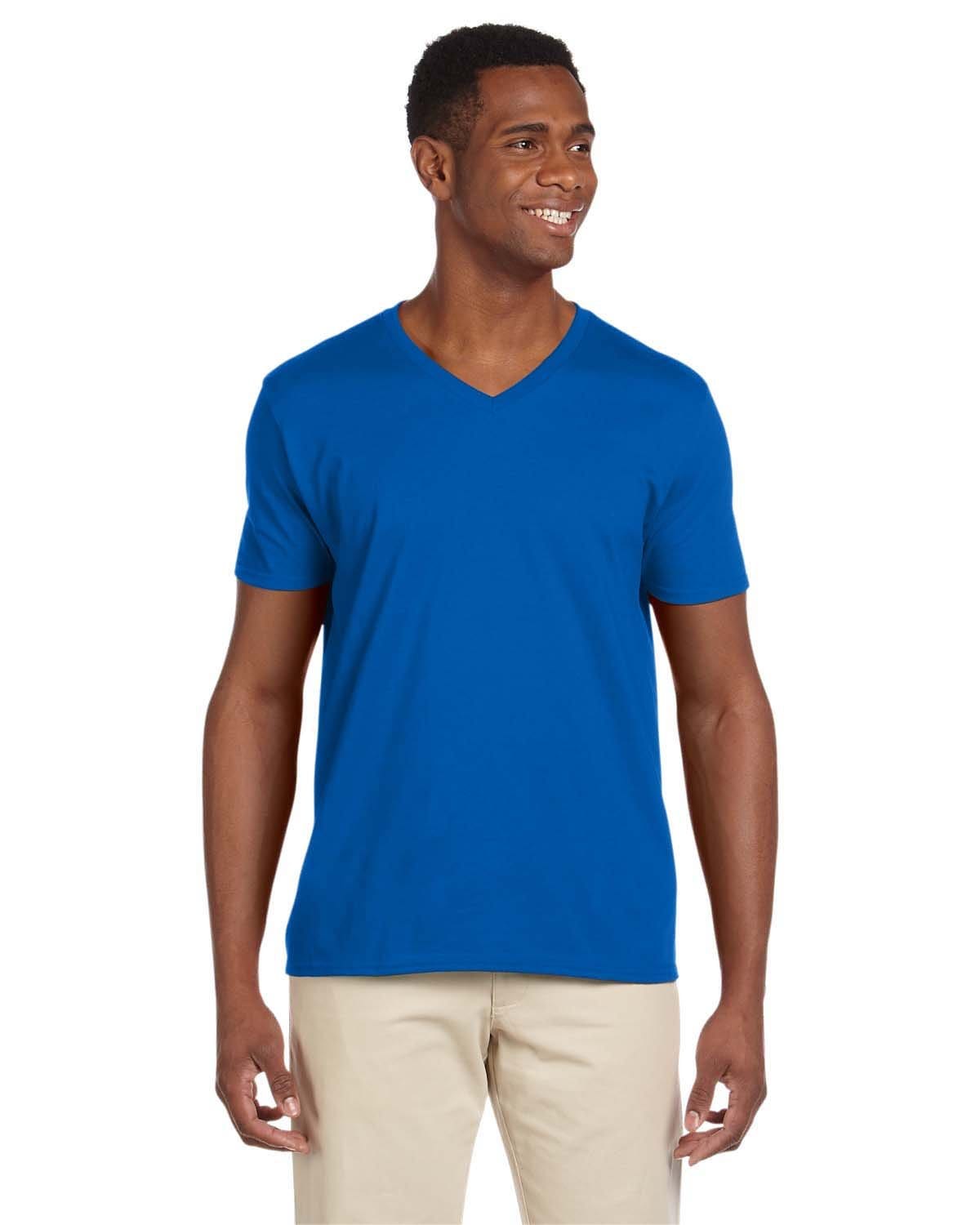 Gildan G64V Softstyle V-Neck in 