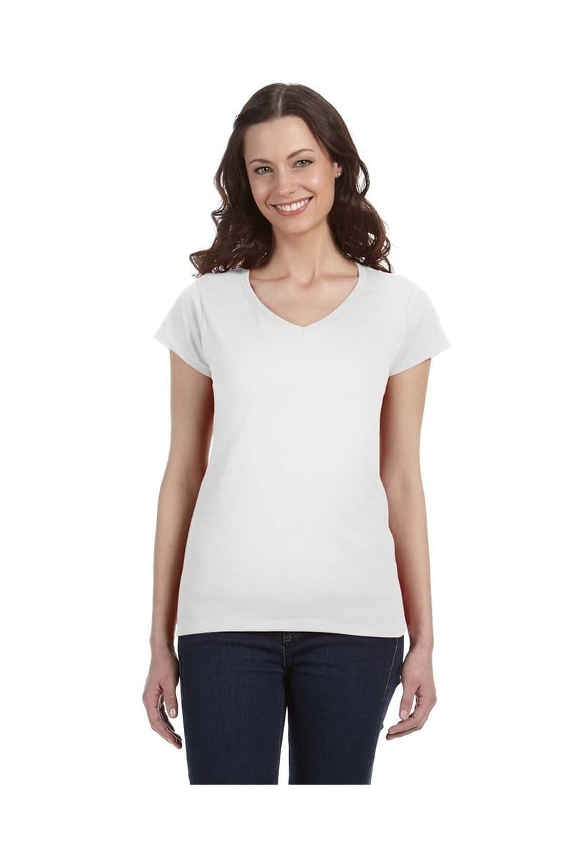 Gildan G64VL Softstyle Fitted V-Neck T-Shirt in 