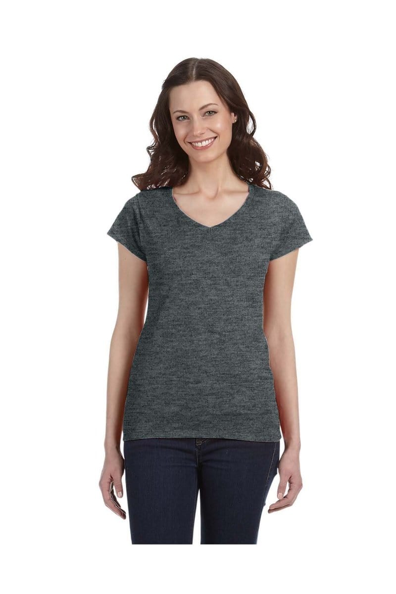 Gildan G64VL Softstyle Fitted V-Neck T-Shirt in 
