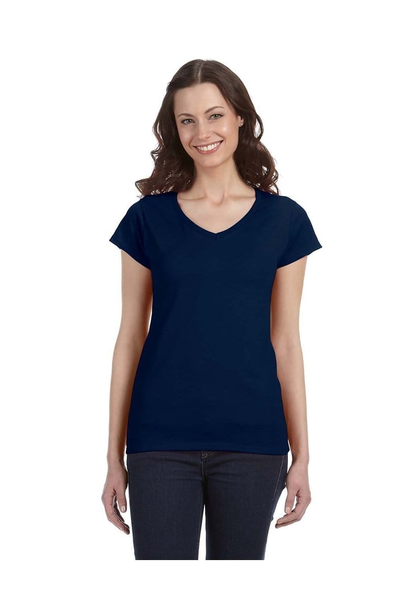 Gildan G64VL Softstyle Fitted V-Neck T-Shirt in 