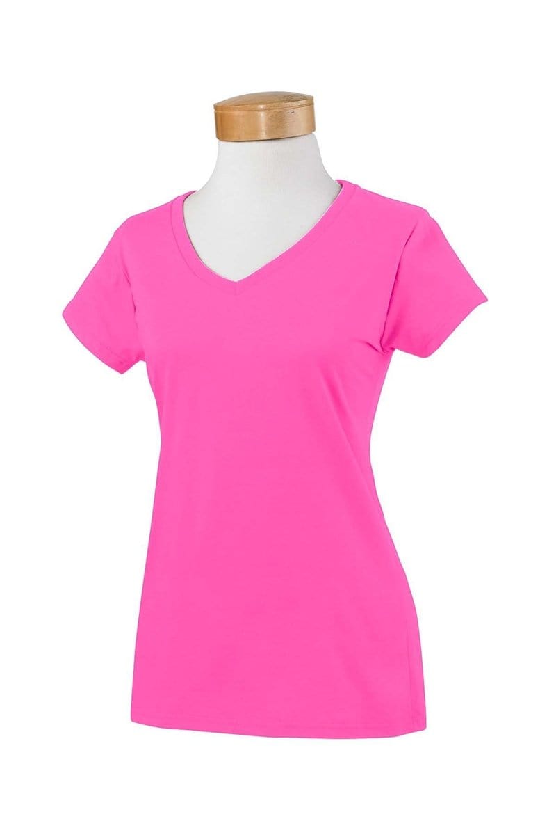 Gildan G64VL Softstyle Fitted V-Neck T-Shirt in 