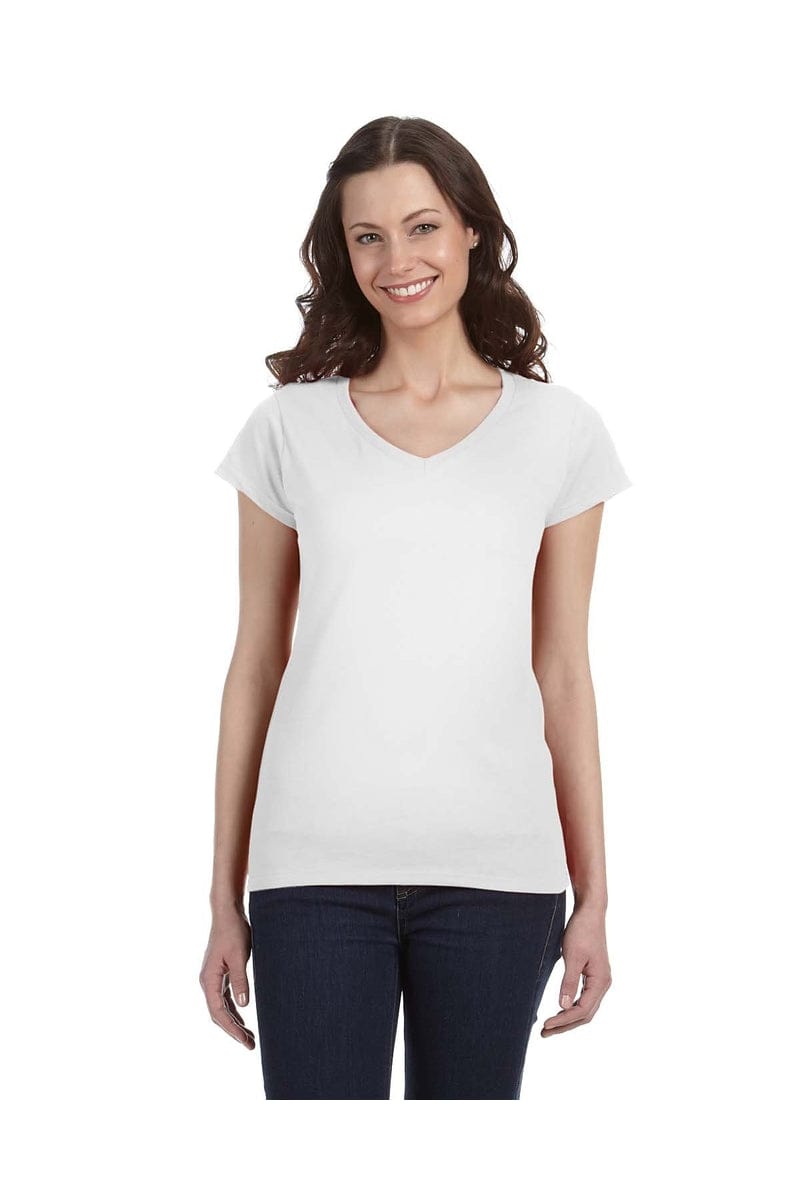 Gildan G64VL Softstyle Fitted V-Neck T-Shirt in 