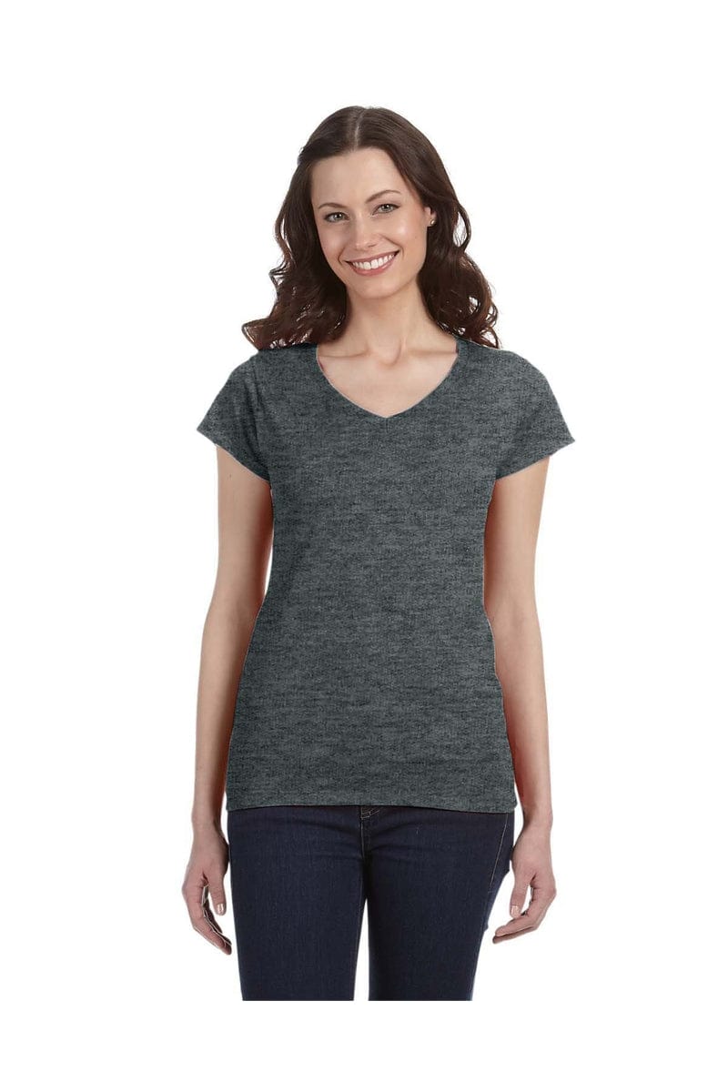Gildan G64VL Softstyle Fitted V-Neck T-Shirt in 