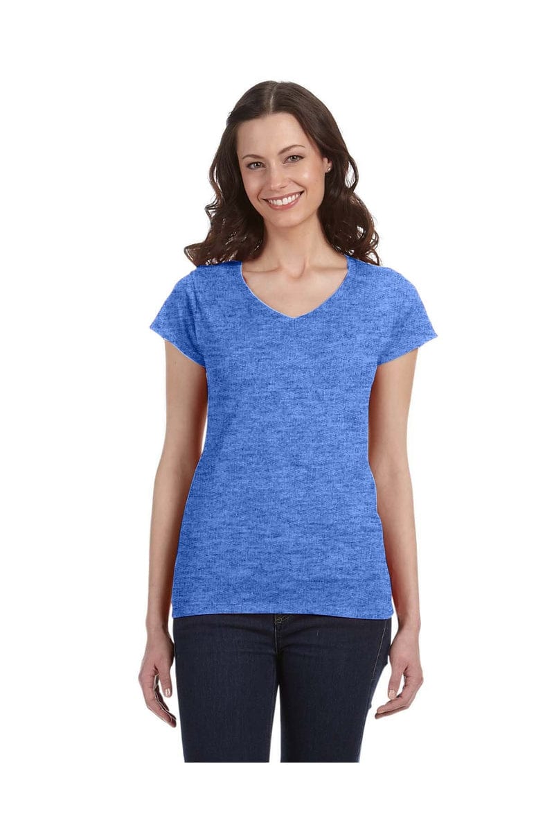Gildan G64VL Softstyle Fitted V-Neck T-Shirt in 