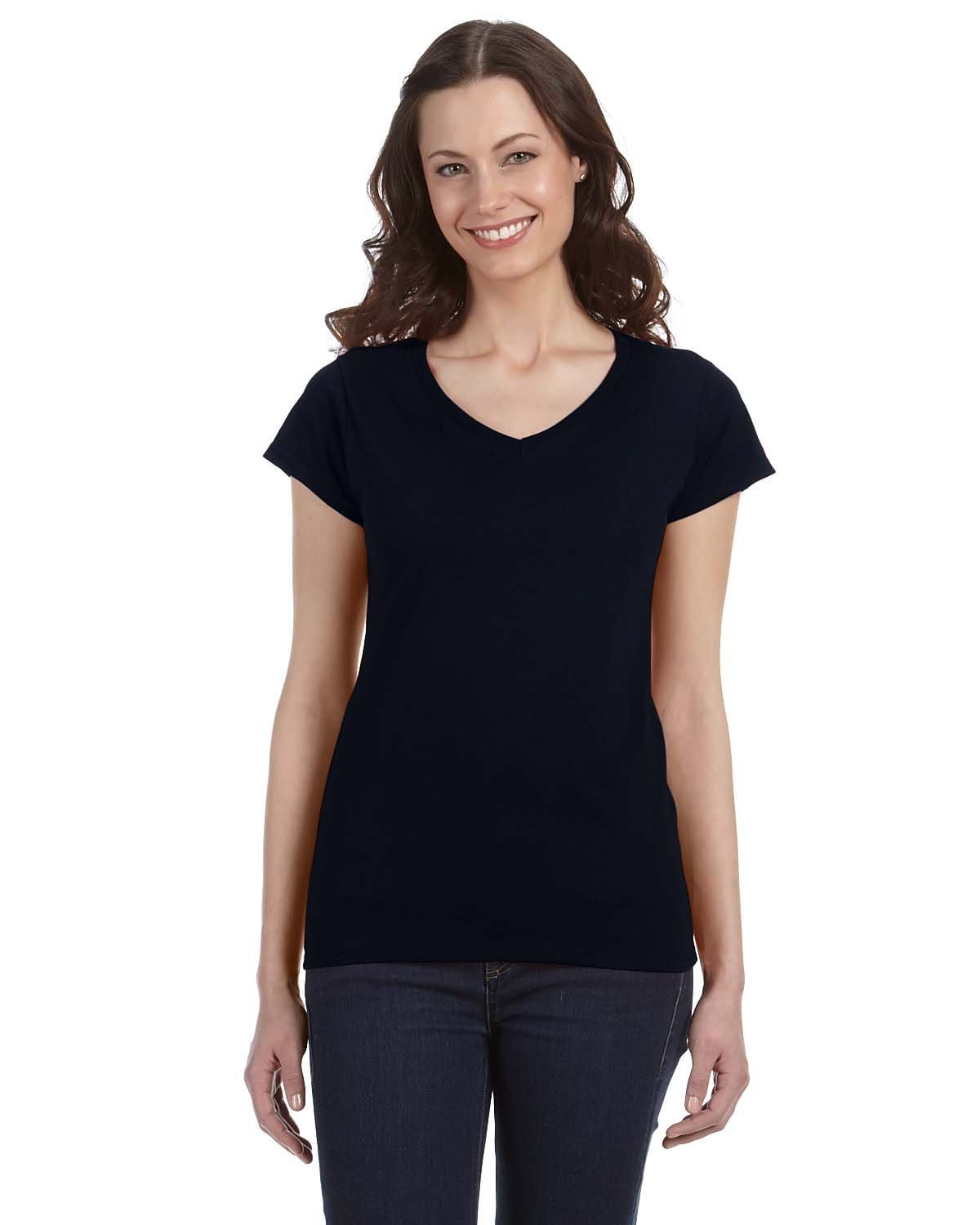 Gildan G64VL Softstyle Fitted V-Neck T-Shirt in 