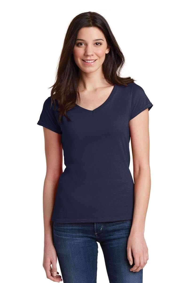 Gildan G64VL Softstyle Fitted V-Neck T-Shirt in 