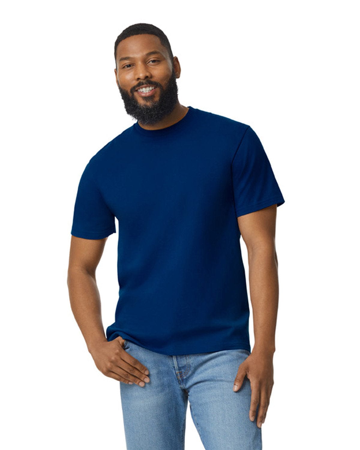 Gildan G650 Unisex Softstyle Midweight T-Shirt, Basic Colors in 