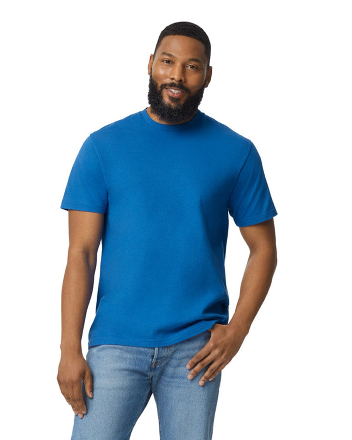 Gildan G650 Unisex Softstyle Midweight T-Shirt, Basic Colors in 