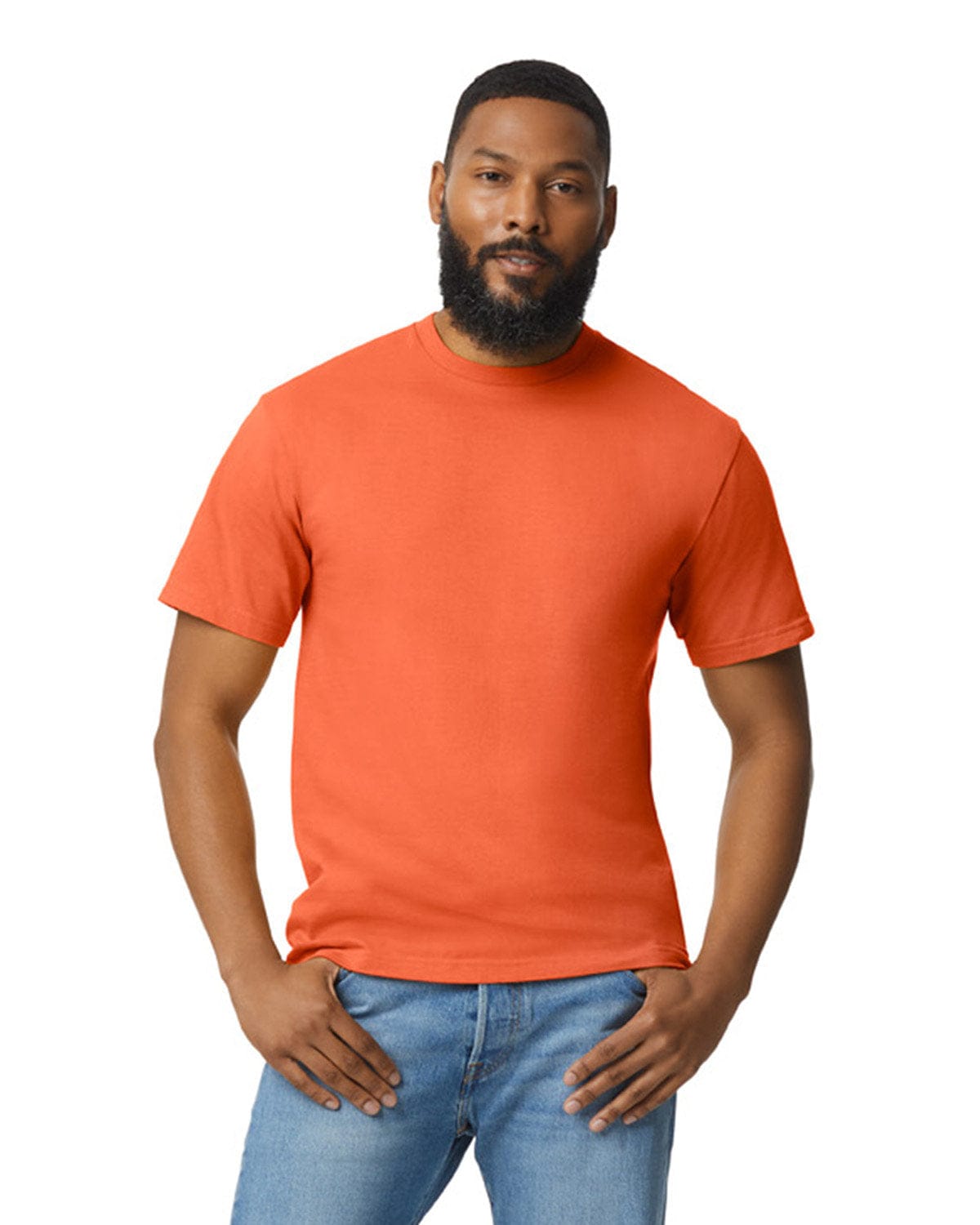 Gildan G650 Unisex Softstyle Midweight T-Shirt, Basic Colors in 
