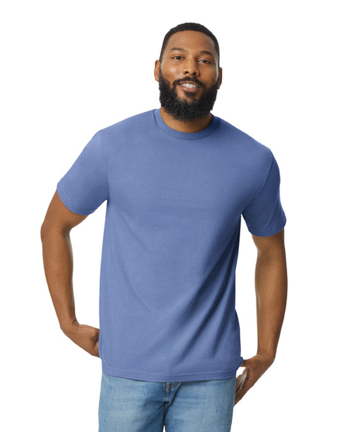 Gildan G650 Unisex Softstyle Midweight T-Shirt, Basic Colors in 