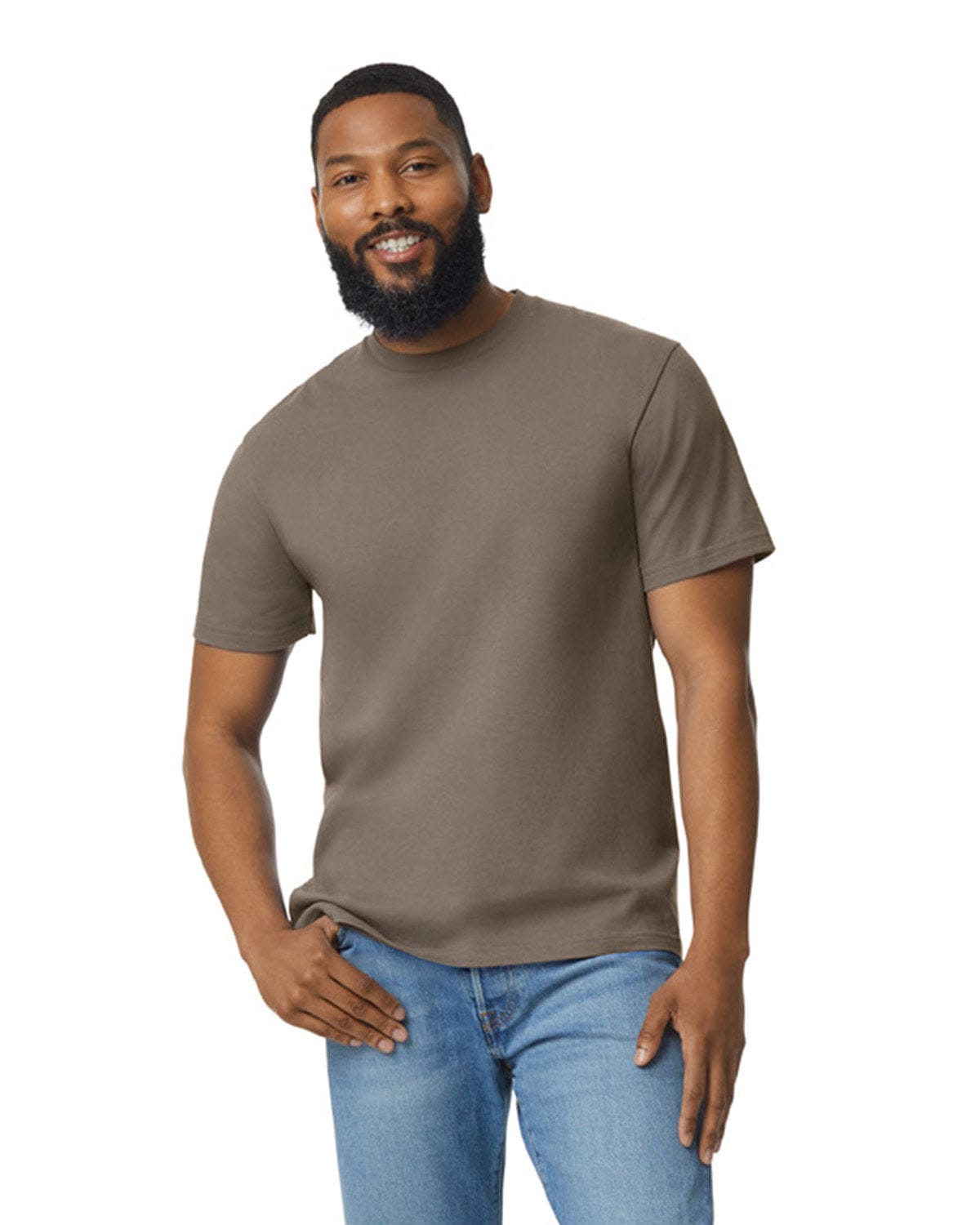 Gildan G650 Unisex Softstyle Midweight T-Shirt, Basic Colors in 