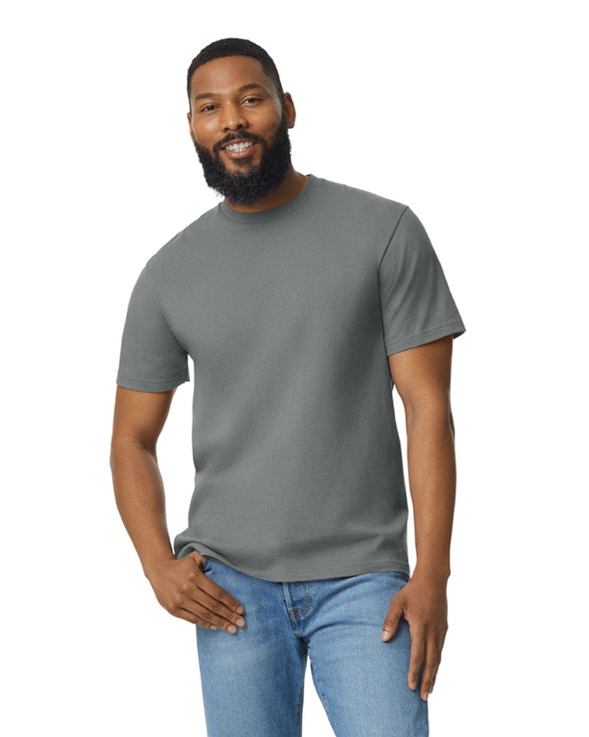 Gildan G650 Unisex Softstyle Midweight T-Shirt in 
