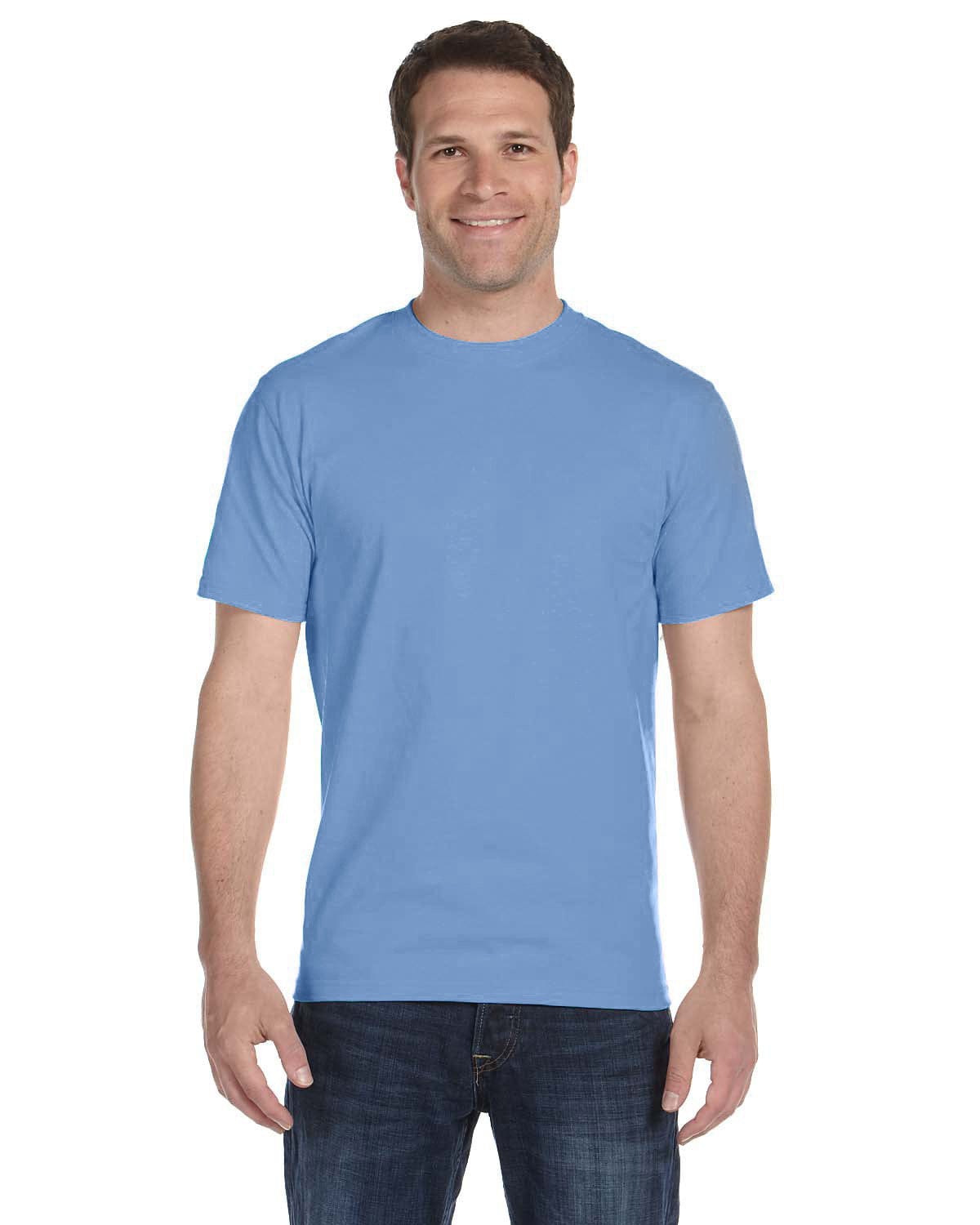 Gildan G800: 50/50 Poly-Cotton Blend in Carolina Blue