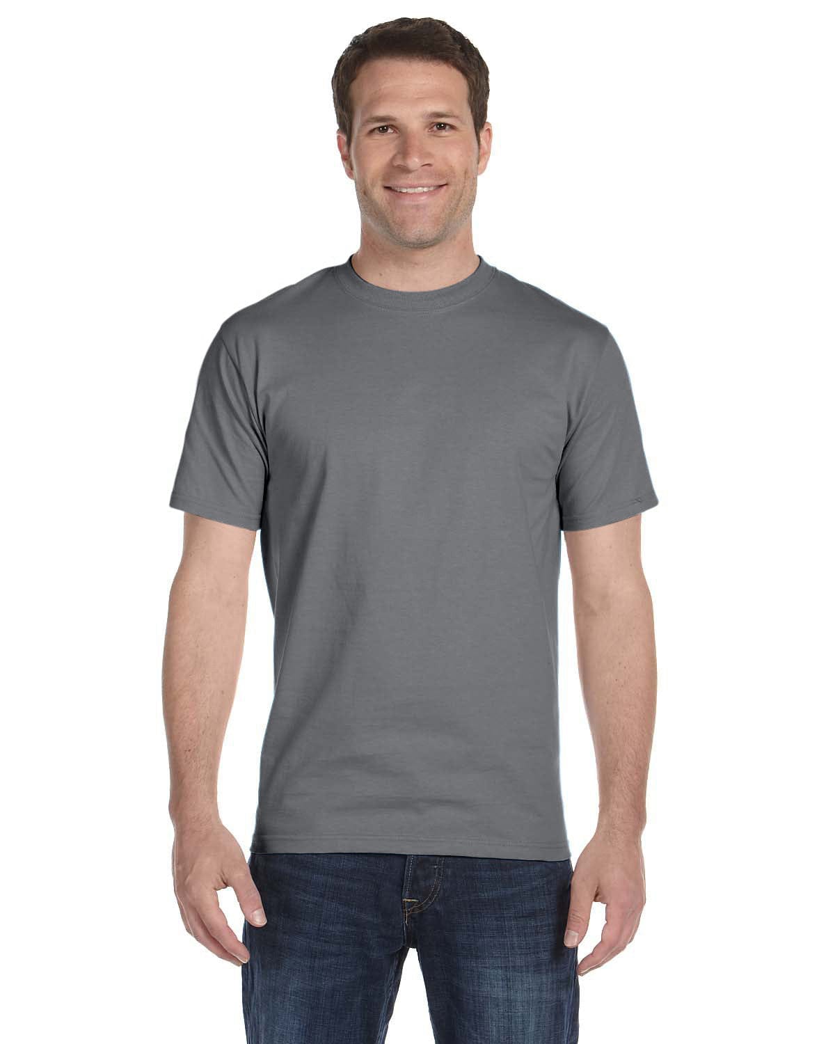 Gildan G800: 50/50 Poly-Cotton Blend in Gravel
