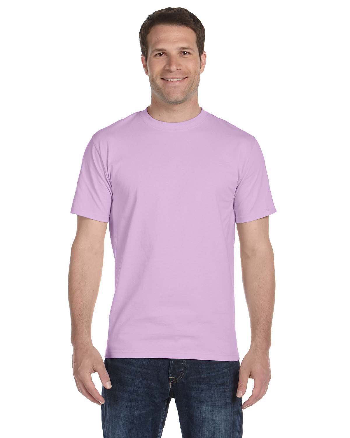 Gildan 8000 DryBlend 50/50 Cotton/Poly T-Shirt in Orchid
