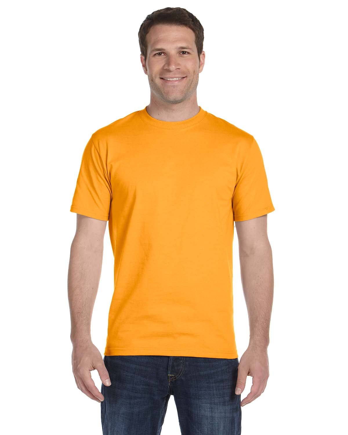 Gildan G800: 50/50 Poly-Cotton Blend in Tennessee Orange
