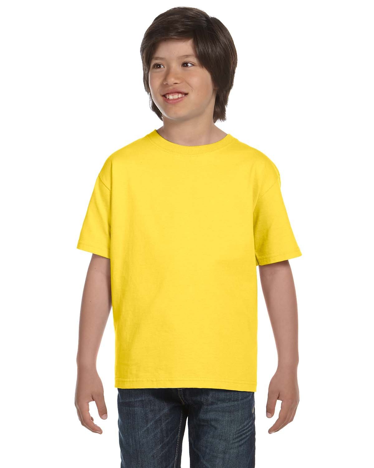 Gildan: G800B Youth 50/50 T-Shirt in Daisy