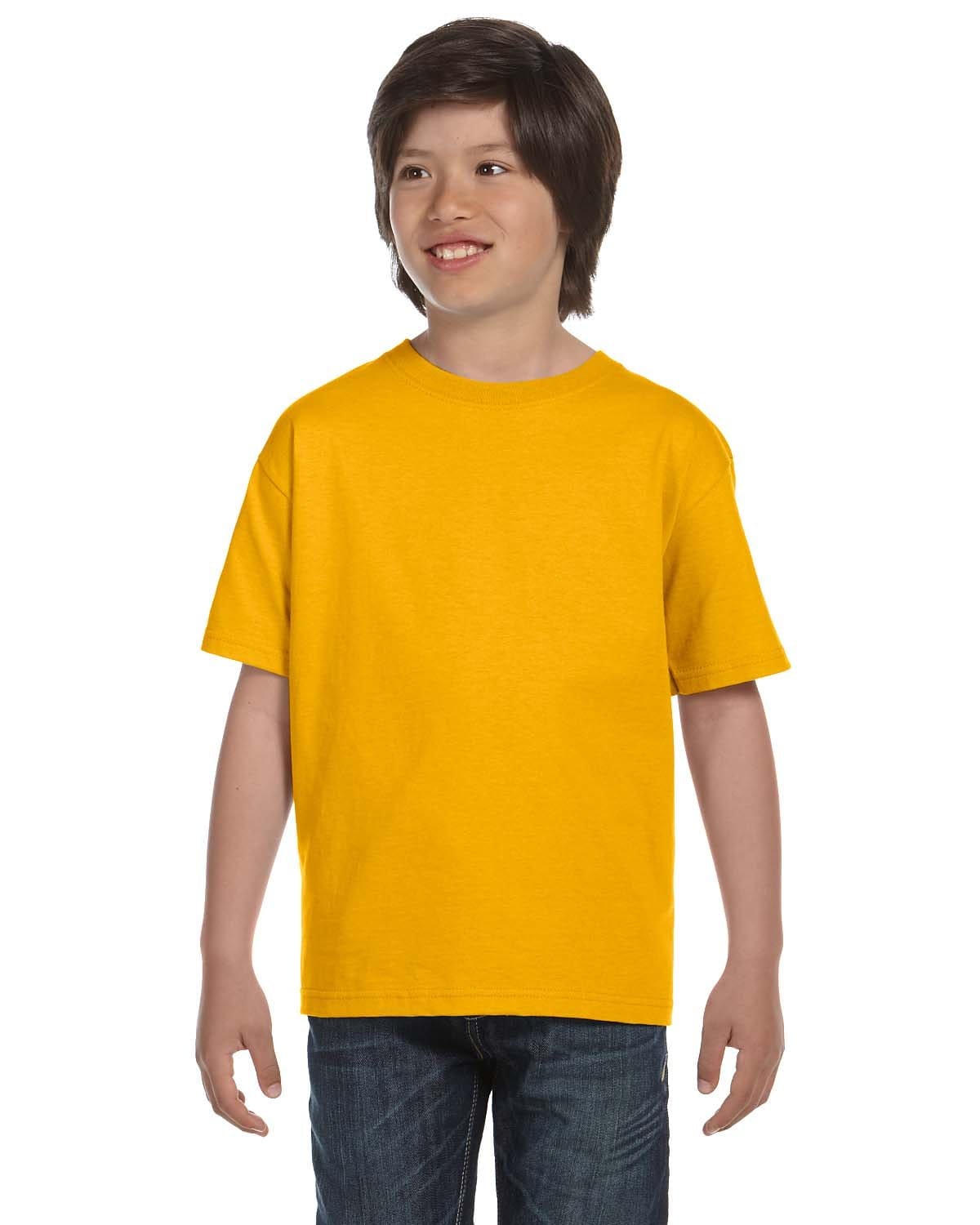 Gildan T-Shirts XS / Gold Gildan G800B Youth 50/50 T-Shirt