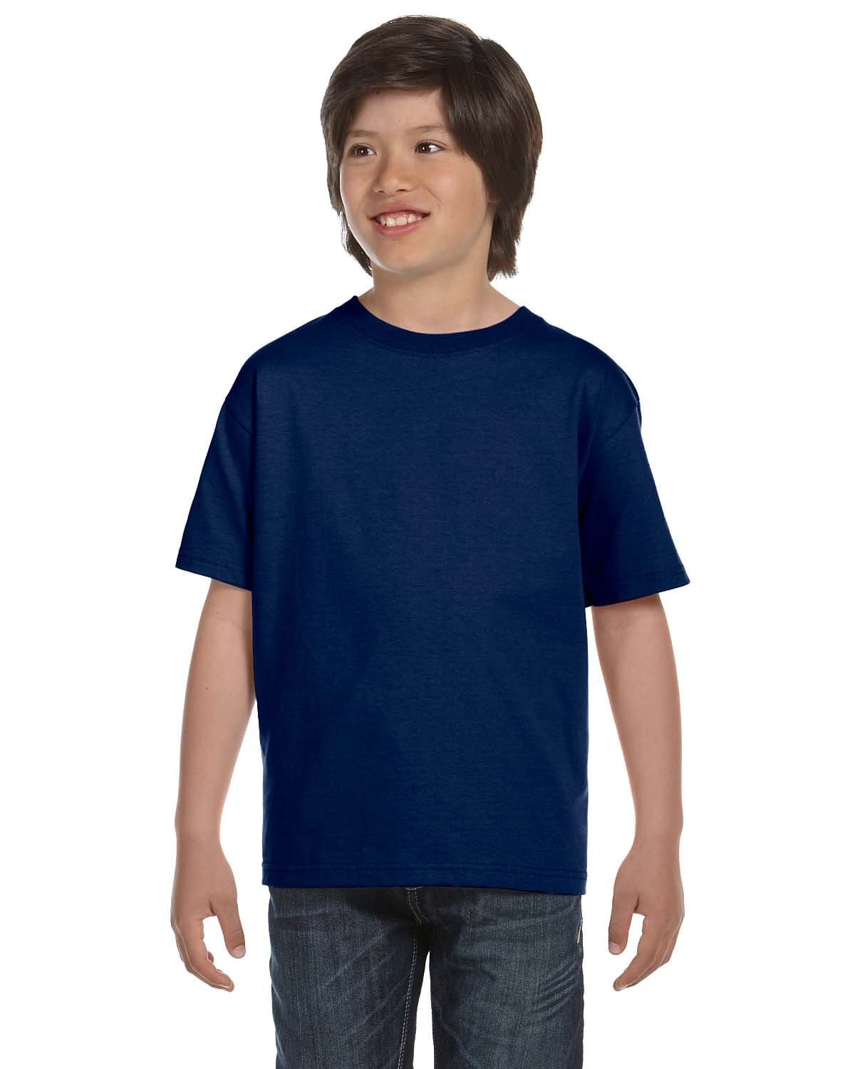 Gildan T-Shirts XS / Navy Gildan G800B Youth 50/50 T-Shirt