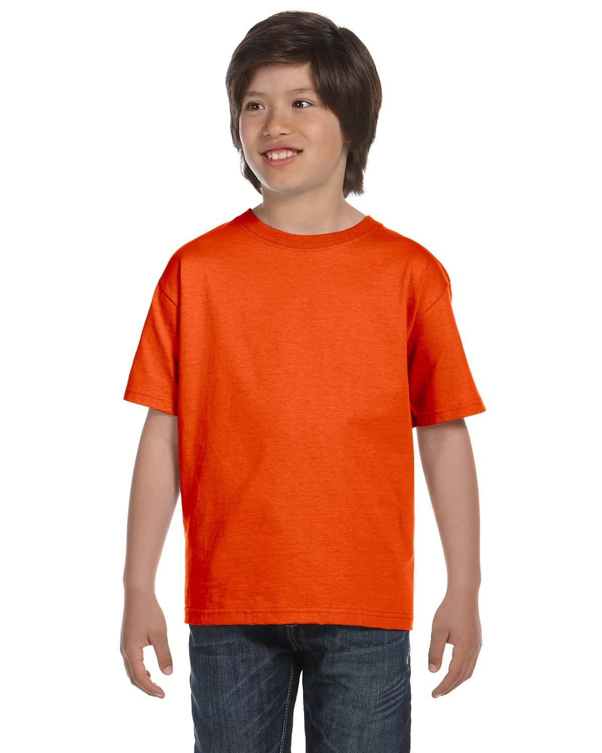 Gildan T-Shirts XS / Orange Gildan G800B Youth 50/50 T-Shirt