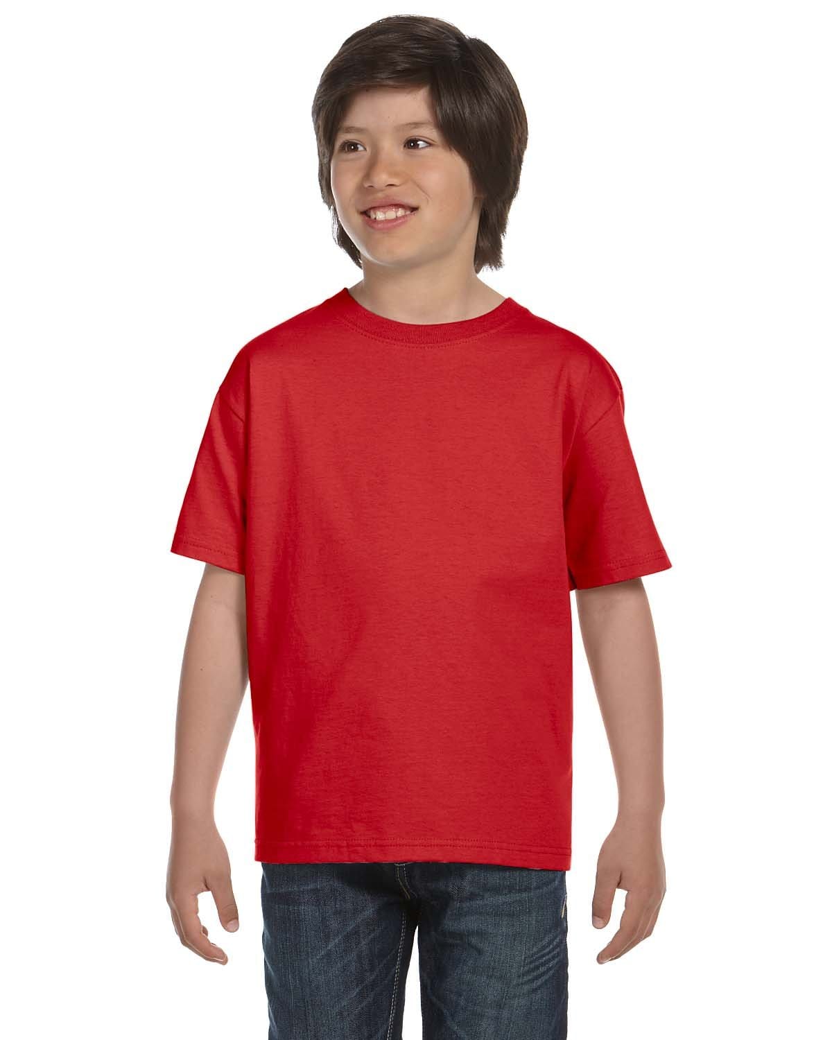 Gildan T-Shirts XS / Red Gildan G800B Youth 50/50 T-Shirt