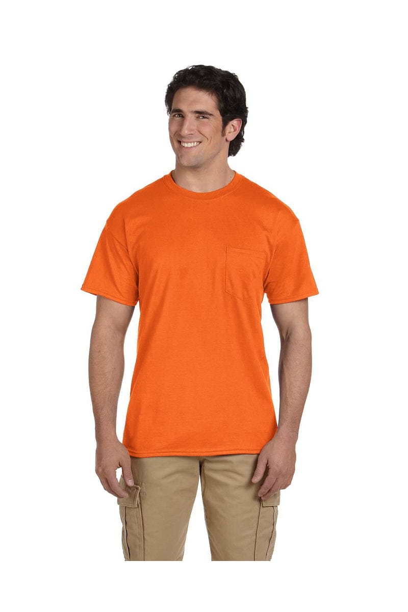 Gildan G830 DryBlend 50 Cotton/50 Poly Pocket T-Shirt in 