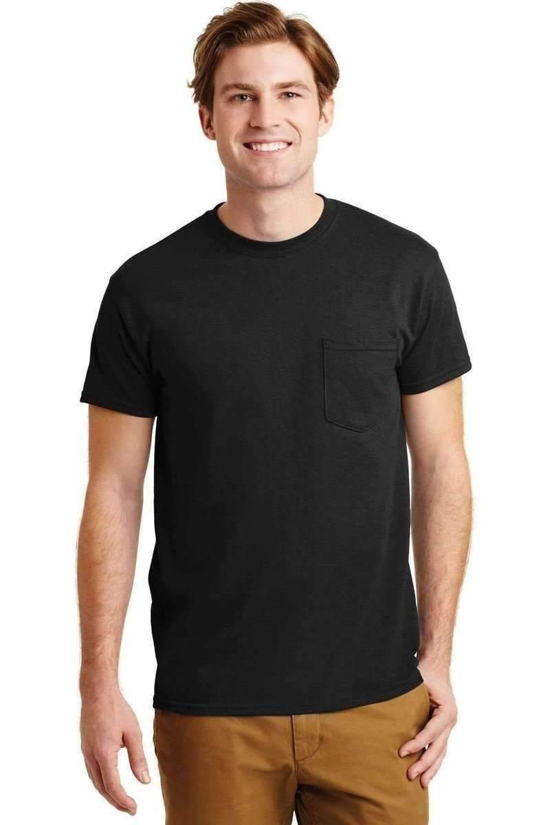 Gildan G830 DryBlend 50 Cotton/50 Poly Pocket T-Shirt in 
