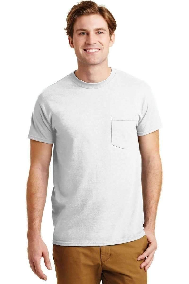 Gildan G830 DryBlend 50 Cotton/50 Poly Pocket T-Shirt in 