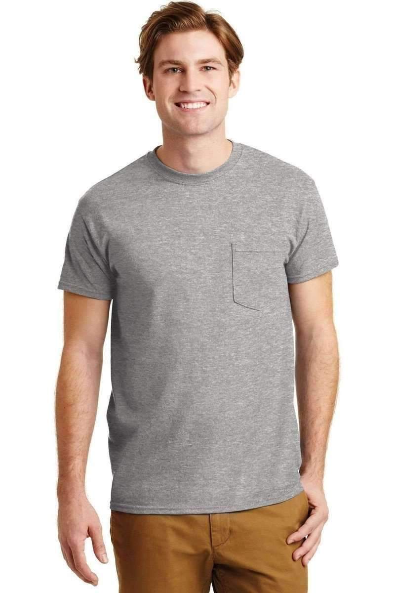 Gildan G830 DryBlend 50 Cotton/50 Poly Pocket T-Shirt in 