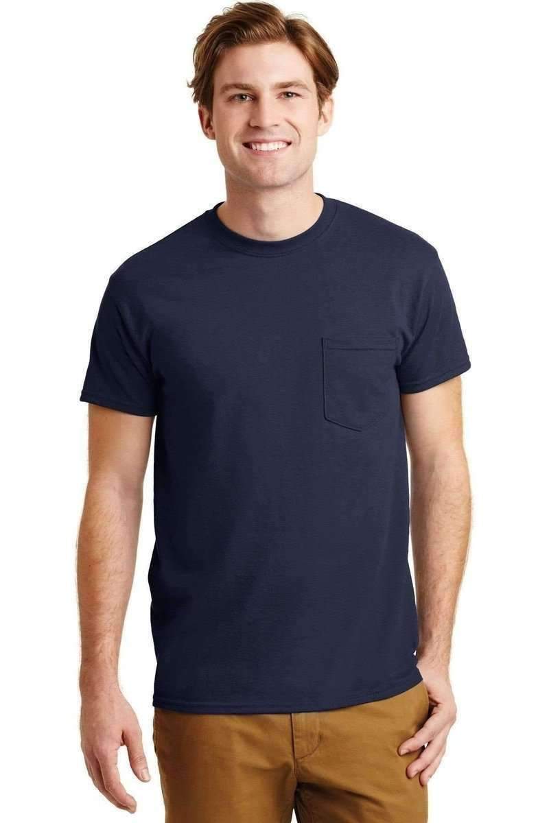 Gildan G830 DryBlend 50 Cotton/50 Poly Pocket T-Shirt in 