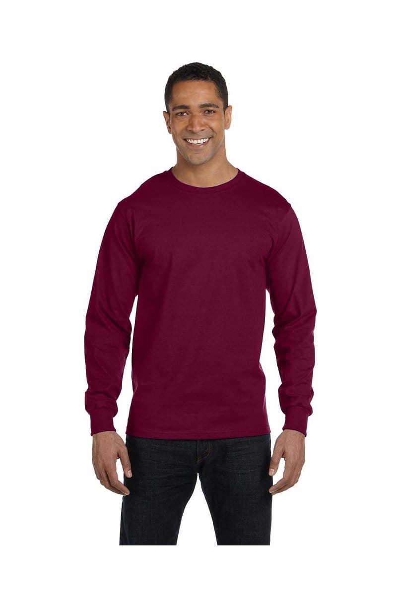 Gildan G840 DryBlend 50 Cotton/50 Poly Long Sleeve T-Shirt in 