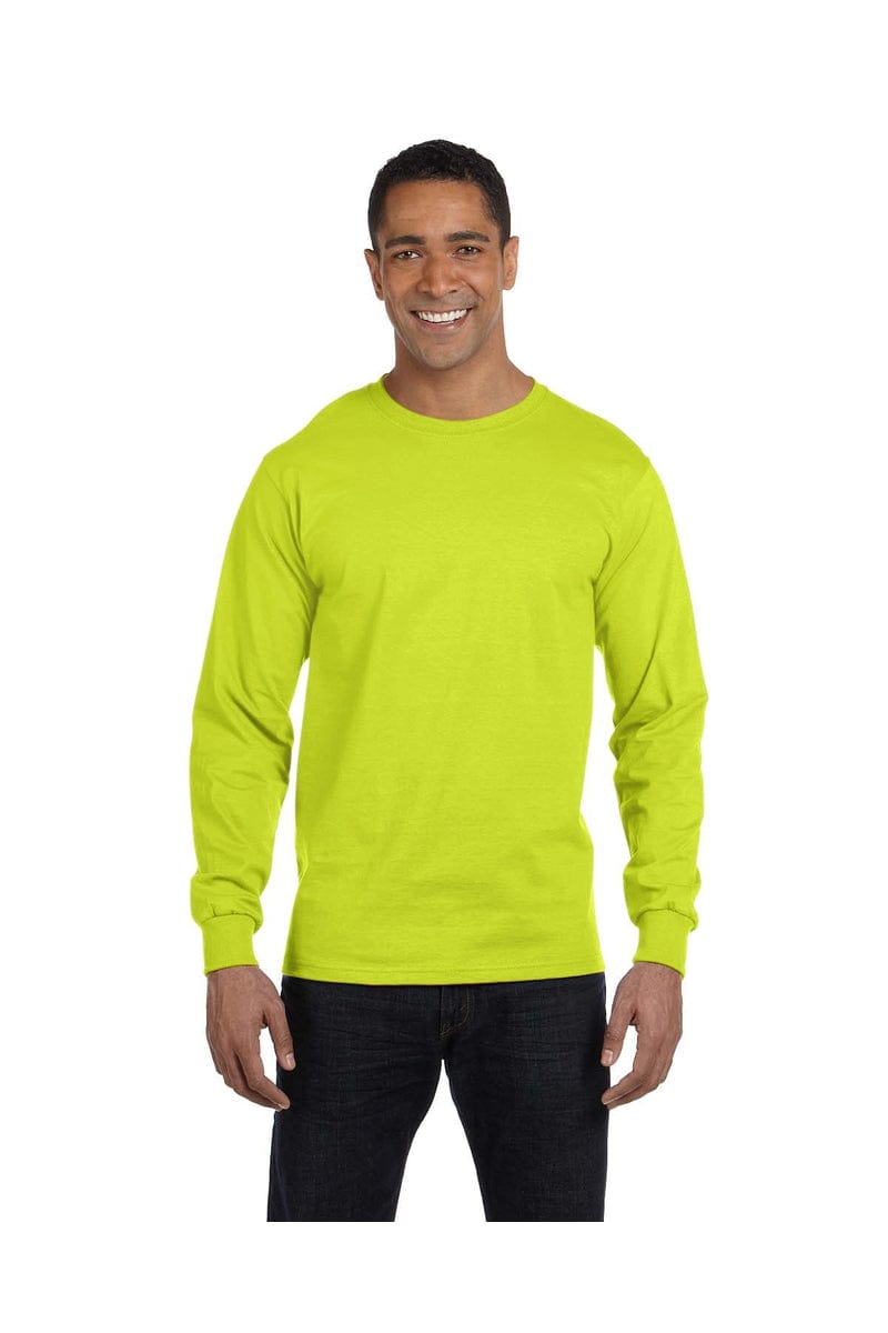 Gildan G840 DryBlend 50 Cotton/50 Poly Long Sleeve T-Shirt in 