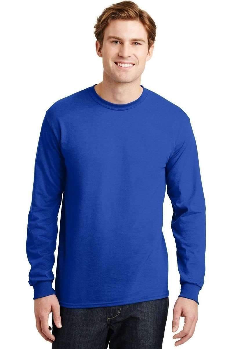 Gildan G840 DryBlend 50 Cotton/50 Poly Long Sleeve T-Shirt in 