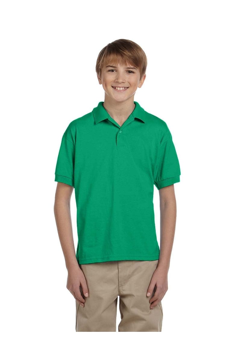 Gildan G880B Youth DryBlend 6-Ounce Jersey Knit Sport Shirt in 