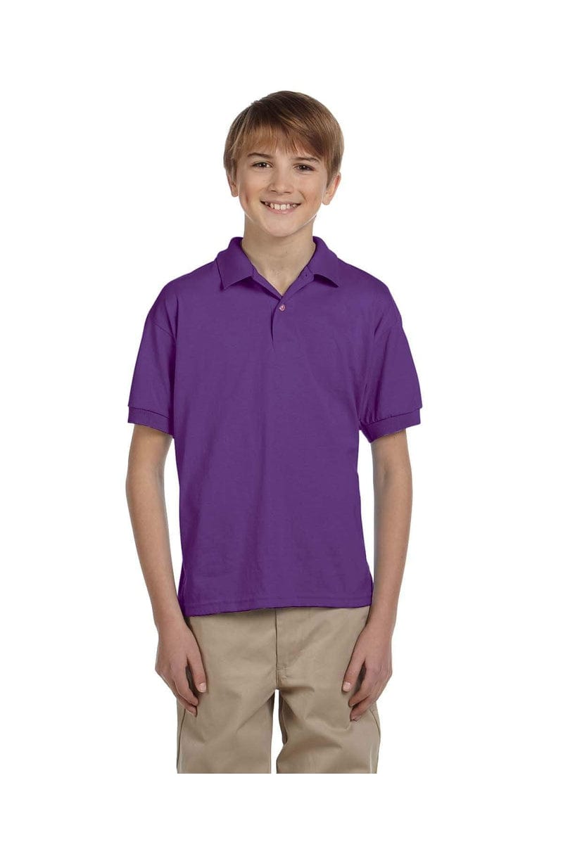 Gildan G880B Youth DryBlend 6-Ounce Jersey Knit Sport Shirt in 