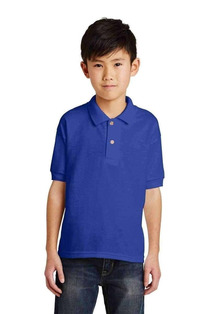 Gildan G880B Youth DryBlend 6-Ounce Jersey Knit Sport Shirt in 