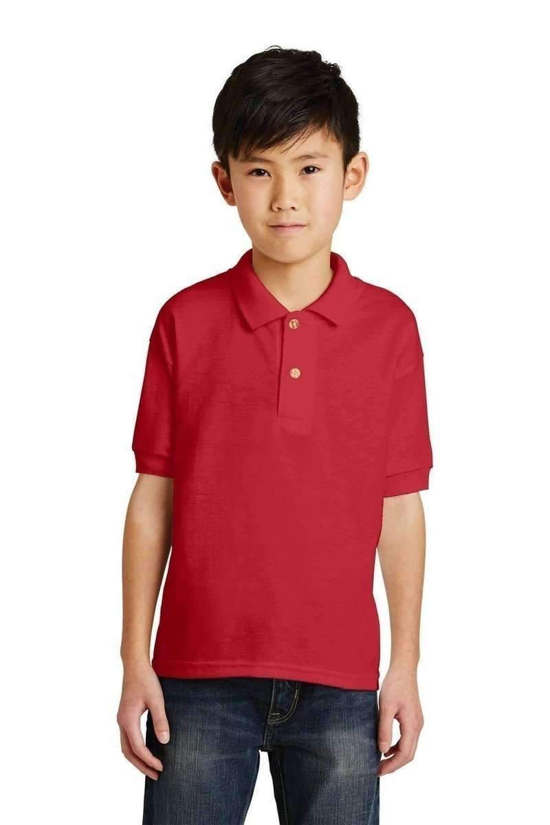 Gildan G880B Youth DryBlend 6-Ounce Jersey Knit Sport Shirt in 